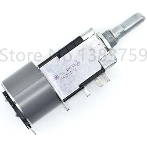 Motor potentiometer 6-channel A20K * 6 amplifier audio master volume A20K potentiometer