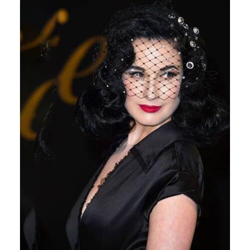 White Black Girls Bar Mitzvah Headwear Diamond Headband Cocktail Party Diademas Hair Accessories Tocados Para El Pelo Novia