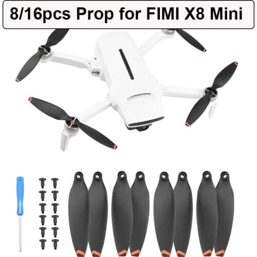 Propeller for FIMI X8mini X8 Mini Replacement Blade Props Light Weight 8/16pcs Blade Wing Fans Spare Parts Wiht Screw Kits