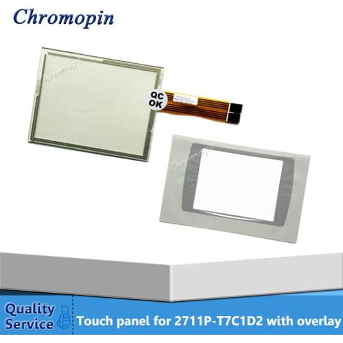 Touch screen for AB 2711P-T7C1D2 2711P-T7C10D2 2711P-T7C1D6 2711P-T7C10D6 PanelView Plus 700 with Protective film
