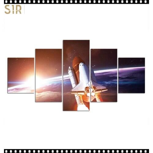 Aircraft Decorations for The Five - Part Poster Living Room Decoration Room Decor Anime Decor Wall Paintings Home Decor Wall Art