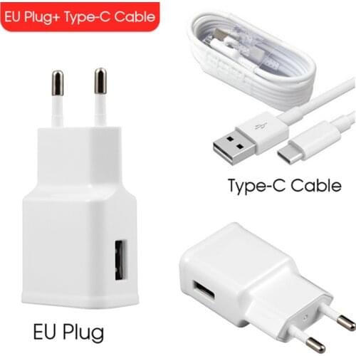 9V 1.67A 5V 2A USB Type C charger for Samsung GALAXY S8 S9 Data Sync Fast Charging USB-C for Wileyfox 2 X 2X HTC 10 U11 Honor 10