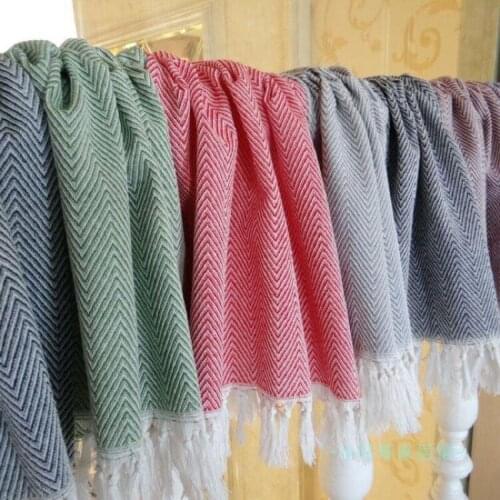 2pcs New Japanese Cotton Tassel Napkin Home Kitchen Tea Towels Table Placemats Dishcloth