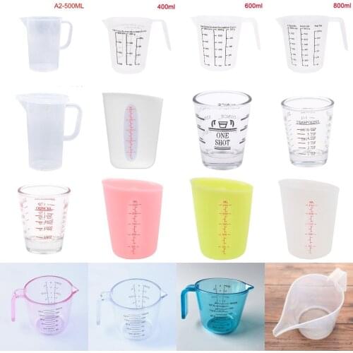 BIGHSM Plastic Measuring Cups