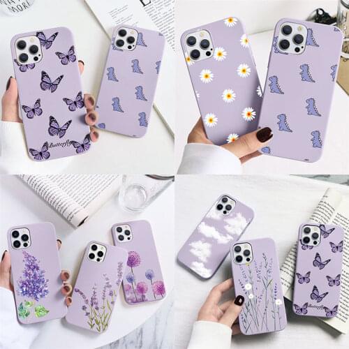 TPU Case For Huawei P30 P20 Pro P40 Lite E P Smart 2021 Y6 Y7 Y9 Prime 2019 Honor 8X 9X 8A 10i 20i Mate 10 20 Lite Flower Cover