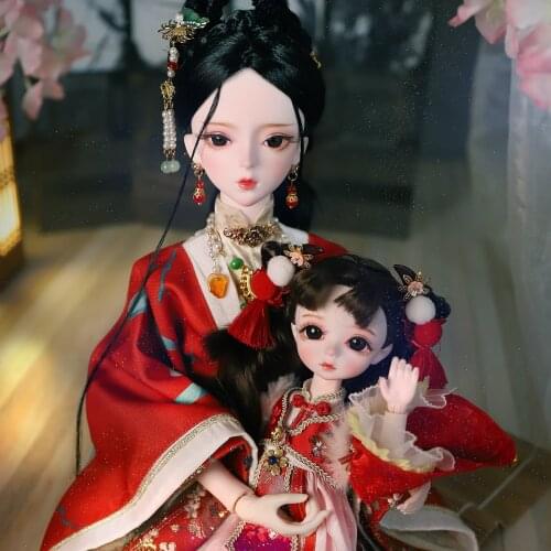 DBS DREAM FAIRY DOLL 1/3 bjd mechanical joint body With makeup clothes shoes Ancient girls 62cm height Anime SD