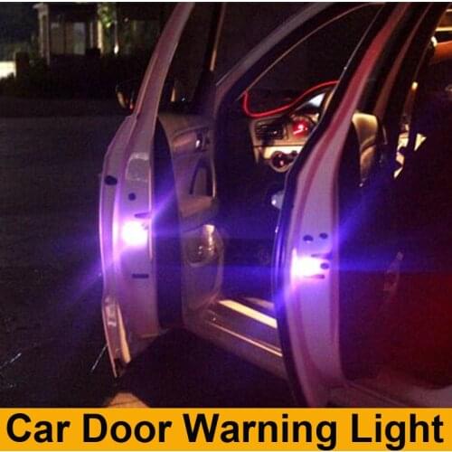 Car Door LED Warning lamp safely Flash Light For Ford Focus 2 3 fiesta mondeo ecosport kuga HYUNDAI ix35 Opel Astra