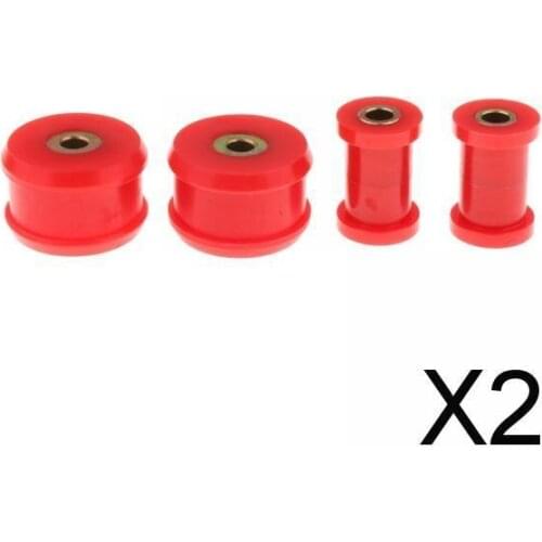 2xPoly Front Control Arm Bushing Kit Red fit for VW Golf MK2 MK3 MK4 85-06