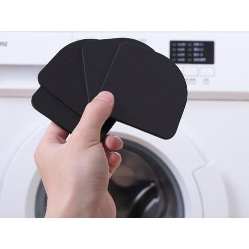 4PCS Non-Slip Washing Machine Pad EVA shock Mute Mat Refrigerator Increase Anti-Vibration Kitchen Bathroom Accessories