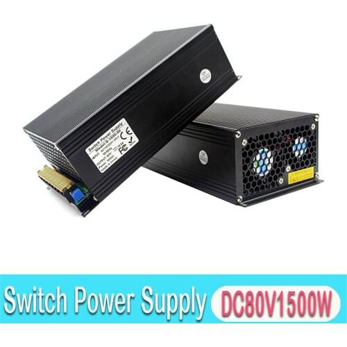 Single Output DC Power Supply Switch 80V 18.8A 1500W Transformer 110V 220V AC-DC Power-Supply Unit for CNC Router Stepper Motor