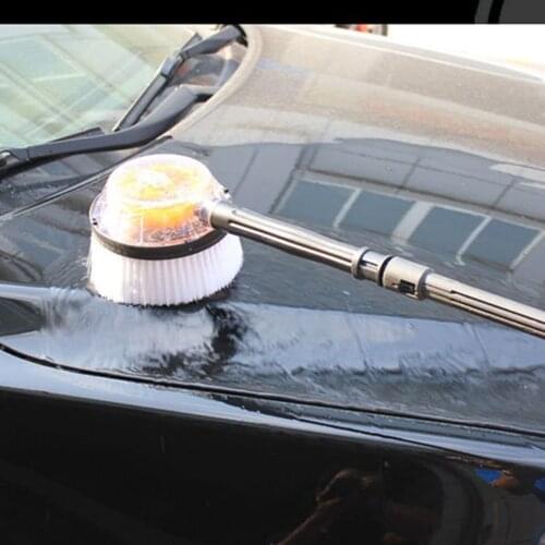 Car Wash Brush Power Scrubber Brushes Auto Windshield Cleaning Foam Brush With Adapter Cleaning Dirt Dust Clean Tools Dropship