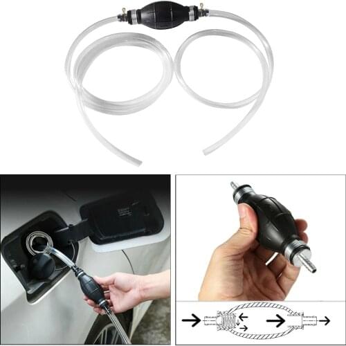 Heavy Duty Hand Pump Manual Auto Car Fuel Transfer Pump Hose for Oil Petrol Water Liquid Transfer Fish Tank