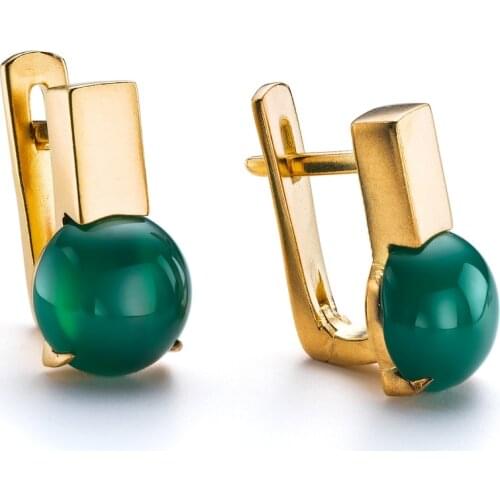 Женские золотые серьги SWANTON China At AliExpress