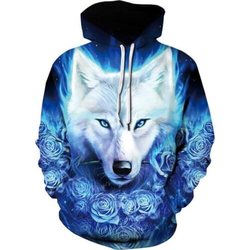New Arrival Men Sweatshirt Husky Printed Autumn and Winter Loose Fit 3D Hoodies Women Streetwear Hoody boys girls Hoodies