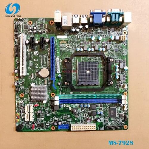 100% Working Desktop Motherboard For MS-7928 A75M FM2 System Board Fully Tested