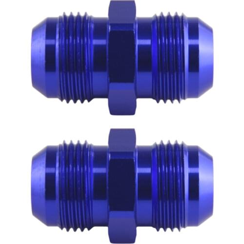 AN 12 Straight Male Flare Union Adapter Fittings Nitrous