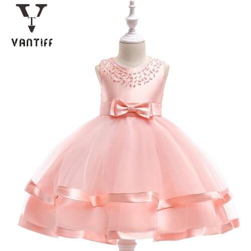 2021 Princess Dress Girl Wedding Dress Cake Puff Skirt Children Performance Dress For Girl Christmas Halloween Party Cute Skirt