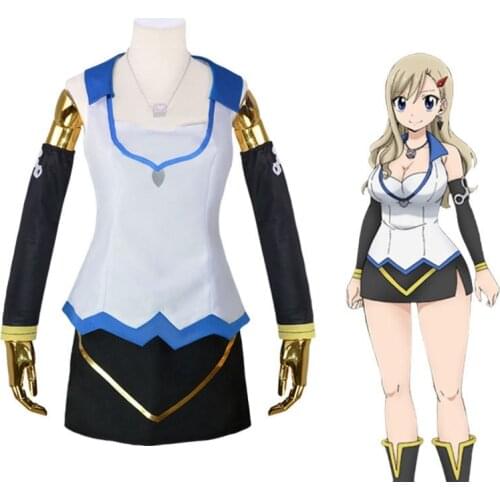 Anime Edens Zero Cosplay Bluegarden Rebecca Cosplay Costume Outfits Women Game Uniform Full Set Halloween