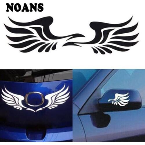 Rearview Mirror Wings Car Sticker for Skoda Octavia A7 A5 Rapid Fabia Kodiaq Mini Cooper Audi A3 8V Q5 Q7 A4 B8 B7 B9 A6 C6 C7