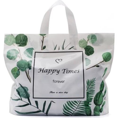 50Pcs/Lot Travel Makeup Pouch Clothes Bags Storage Candy Cookies Bags Packaging Handle Christmas Chocolate Birthday Wedding Bag