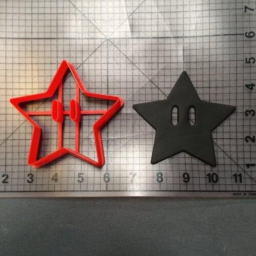 Five-Pointed Star Cookie Cutter Kitchen Baking Supplies Cake Icing Decoration Mold Soft Candy Tool Set 3D Customized Printing