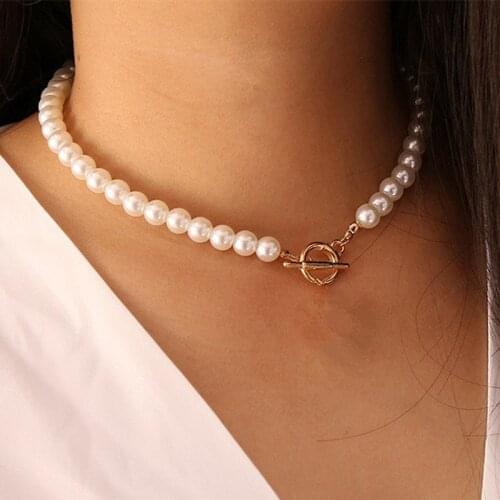 HMIXN Pearl Necklaces For Women
