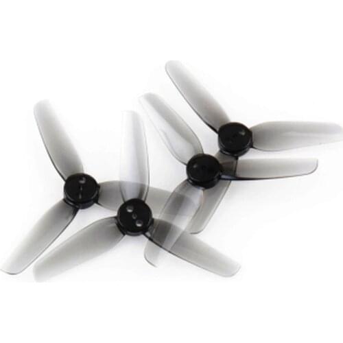 HQPROP T65MMX3 Light Grey 65mm 3-Bade PC Propeller 2.5Inch for RC FPV Racing Freestyle 2.5Inch Toothpick Cinewhoop Drones