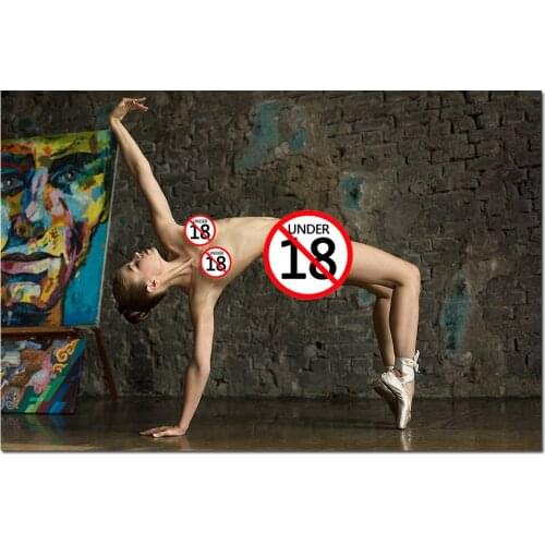 The Sexy Girl is Dancing Photo Wall Art Poster Print For Living Room Canvas Painting For Home Decor