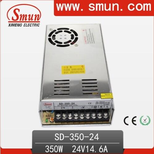 350w 36-72VDC to 24VDC switching power supply DC/DC converter with CE ROHS 1 year warranty OEM factory