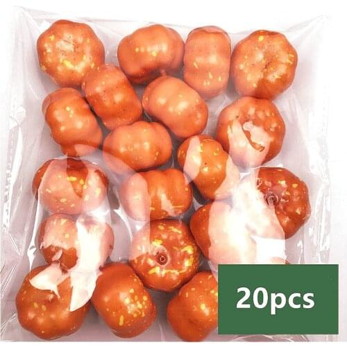 Mini Artificial Pumpkin Fake Simulation Vegetabl Happy Halloween Decoration For Home Halloween Props DIY Crafts 3CM