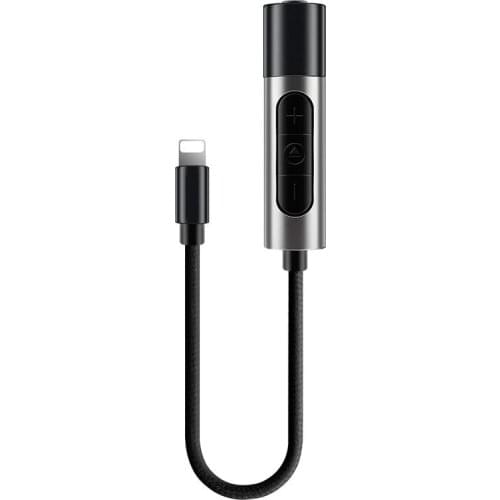 Lightning Converter Cable 2 in 1 Lightning to Jack and Lightning Cable for iPhone 7 Support ios 10.3