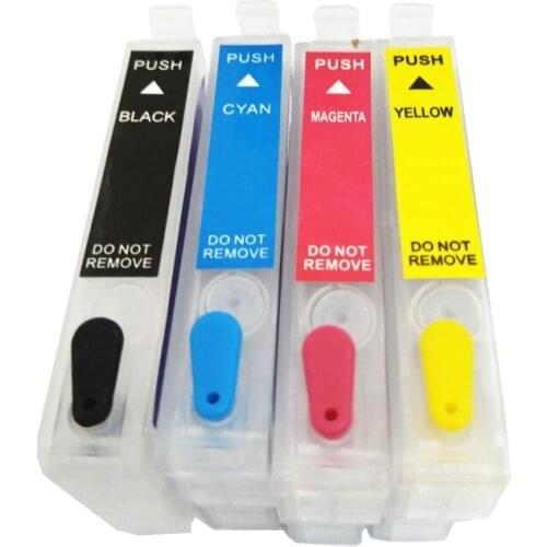 Einkshop T1961 Refillable Ink Cartridge with chip For Epson T1951 T1971 EXPRESSION XP 101 201 211 401 204 104 411 xp214 WF-2532