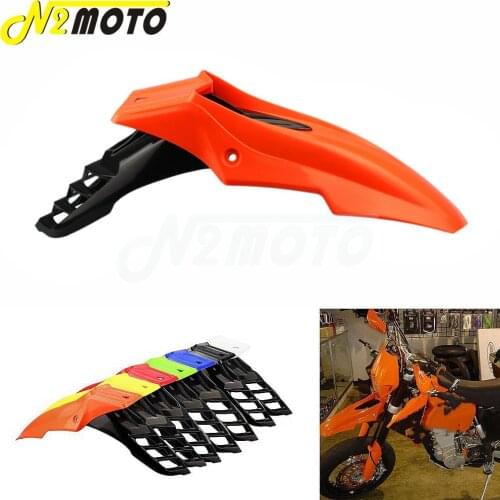 Motorcycle Front Mudguard Mud Guard Front Fender For EVO Motard CRF250R 250X Yamaha Suzuki Kawasaki Honda Dirt Racing Bike