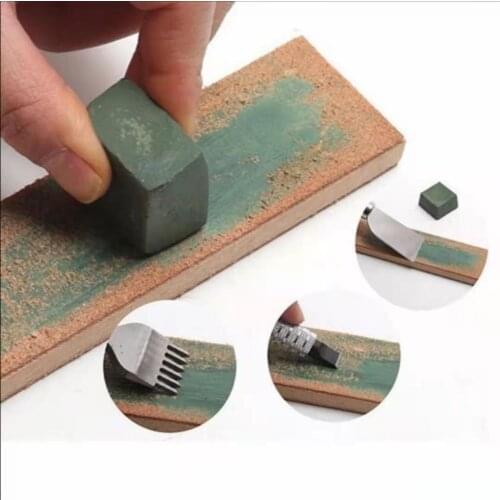1Pcs Green Polishing Paste Alumina Fine Abrasive Green Buff Polishing Compound Metal Jewelry Polishing Compound Abrasive Paste