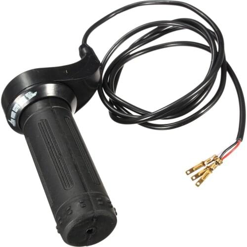 3 WIRE TWIST THROTTLE GRIP 24V 36V 48V RH FOR ELECTRIC SCOOTER POCKET BIKE