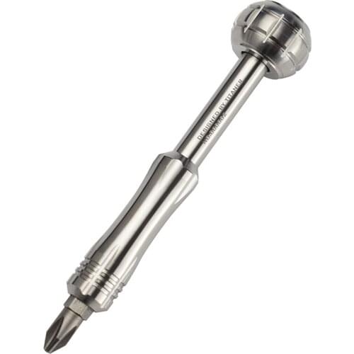 Titaner Titanium Alloy Screwdiver EDC Toy Pocket Tools Include 1 Phillips Screwdriver Bit