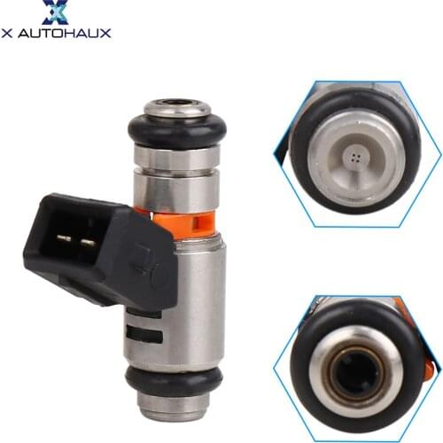 X Autohaux IWP127 2N1U9F593JA Oil Petrol Fuel Injector Nozzle for 00-08 Ford KA Hatchback