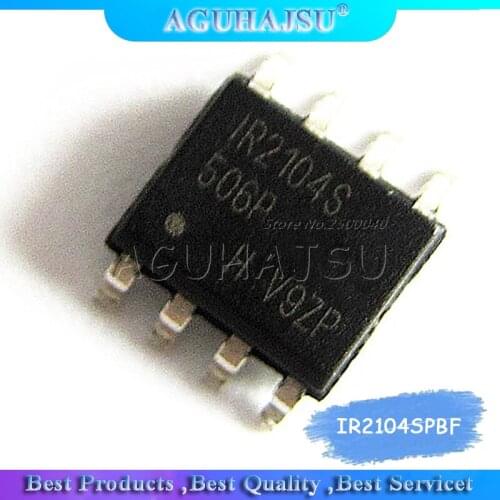 10PCS IR2104SPBF IR2104S MOSFET/IGBT driver SOP8 Package new original
