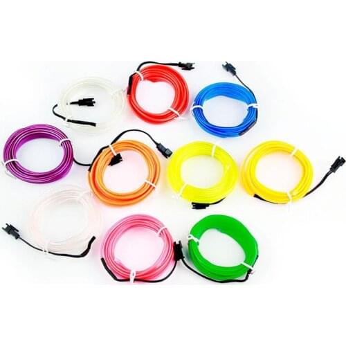 9-color Car Led Atmosphere Light With Cigarette Lighter Cold Light Strip Atmosphere Interior Clip-on Interior Light Car Edg N6U4