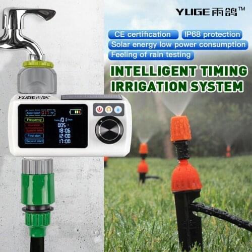Automatic Watering Timer Irrigation System Solar Energy Greenhouse Mist Spray Cooling Irrigation Garden Irrigation Timer System