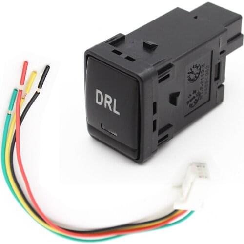 Car DRL Button Daytime Running Light Switch for Nissan X TRAIL X-Trail 2014 2015 2016 2017 2018 2019 2020