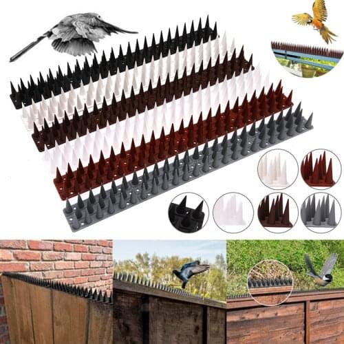 1pcs Safe Eco-friendly Plastic Spikes Anti Bird Anti Pigeon Spike For Get Rid Of Pigeons And Scare Birds Pest Control