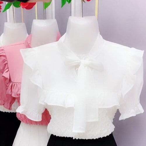 Блузки с воланом ICCLEK China At AliExpress