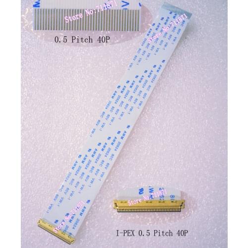 0.5mm Pitch Type A I-PEX 20454 040T 40P Screen Cable Spacing 0.5mm 40Pin EDP Screen Cable I-PEX 20454 eDP Screen Line wire cable
