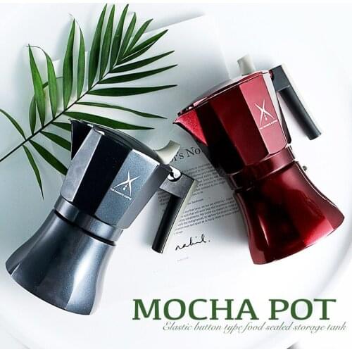 Coffee Moka Pot Italian Grease Manual Coffee Maker Consumer Commercial Electric Espresso Coffee Maker