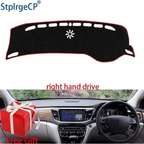 Car Dashboard Cover Mat for GAC Trumpchi GS8 2018 Right Hand Drive Dashmat Pad Dash Mat Covers Dashboard Accessories