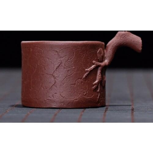 Red Master Cup Tea cup purple clay Teacup Chinese kung fu ceramic tea set For teapot tea bowl Porcelain Tea Accessories