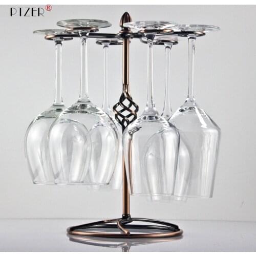 Wine Glass Rack Creative Living Room Goblet Holder Bar Home Kitchen Decor Bigger Wine Glass Rack Multiple Glasses Holder