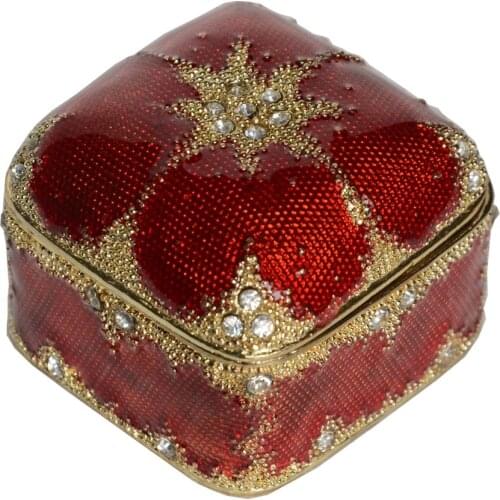 Square present jewelry box wedding favors gifts trinket box home decoration mother/birthday gifts