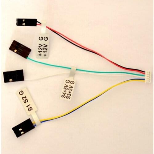 Hot Cheerson CX22 CX22 Follower RC Quadcopter Spare parts PTZ cable / spherical camera head integrated wiring